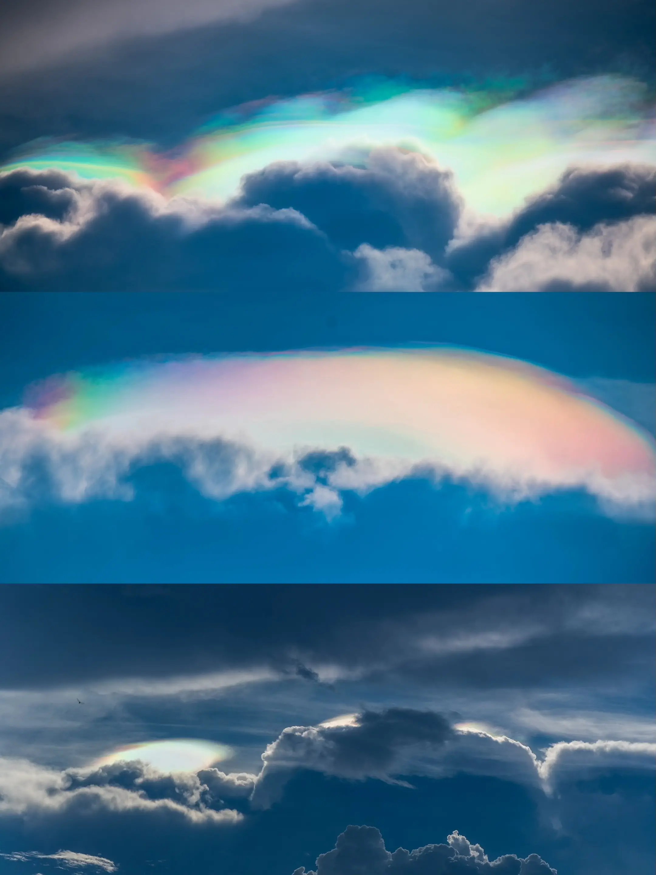 台风来之前的云是最好看的 |今天又在罗定上空看到了七彩云，有人看到吗