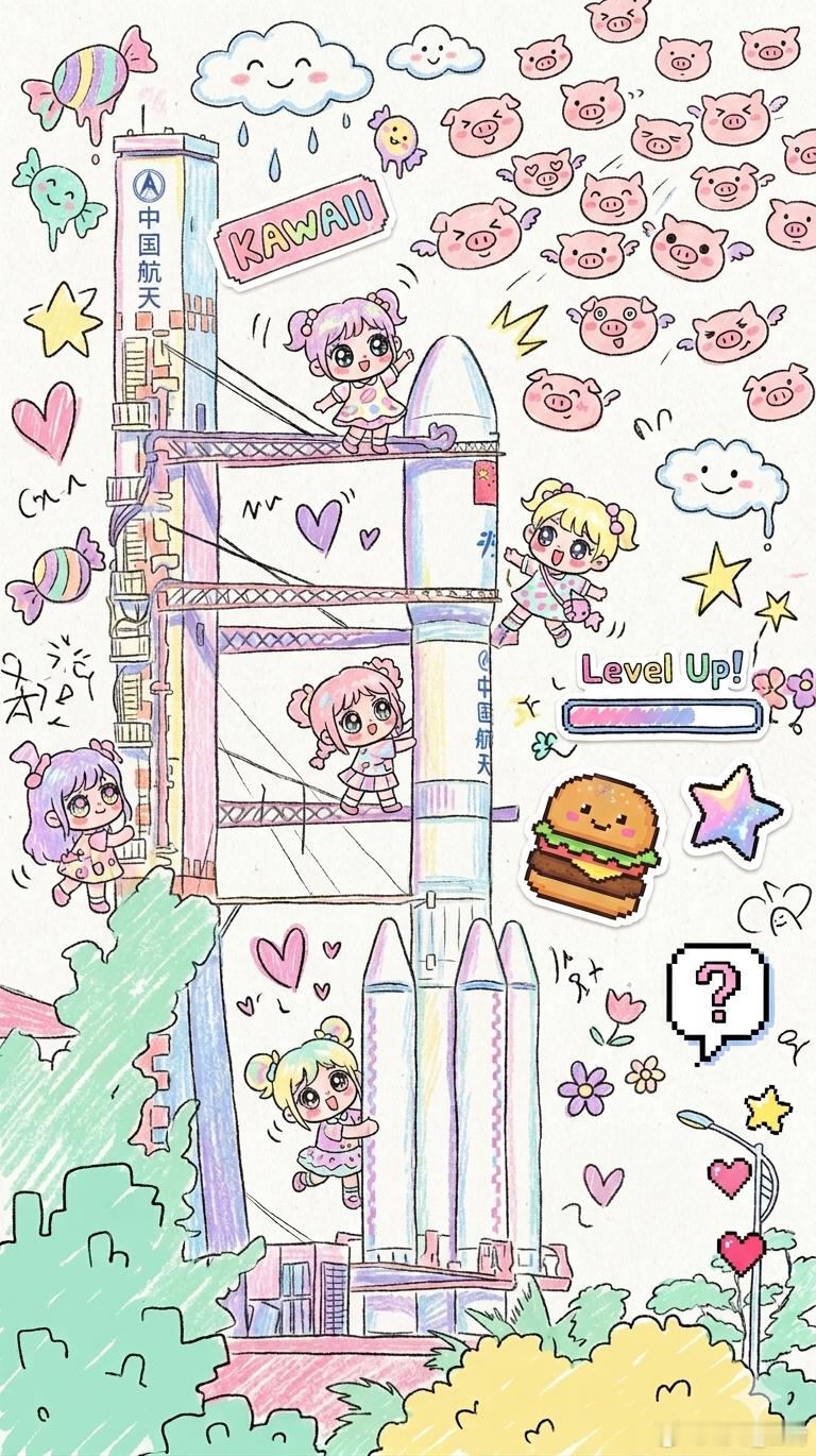 别说，群友搞的这个还挺有意思就是……AI翻画了一下，把7的蓝环红格子又画回来了哈