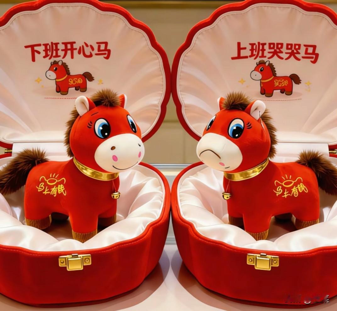 缝反嘴的“哭哭马”爆火！你也在它脸上看到自己了吗？

一个缝纫失误，让本该微笑的