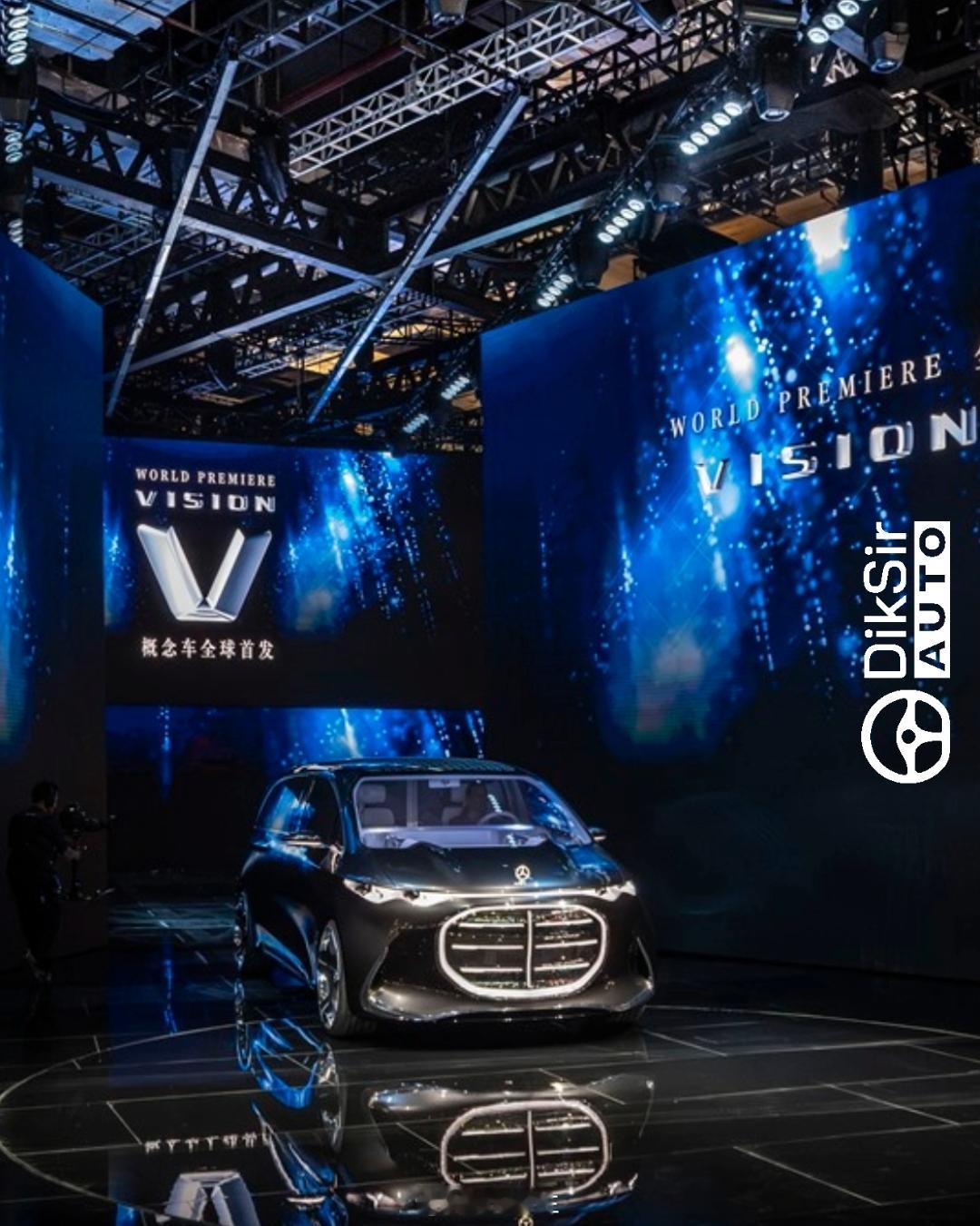【Vision V預示平治終於要搶佔豪華MPV領先地位】平治於上海車展全球首展V