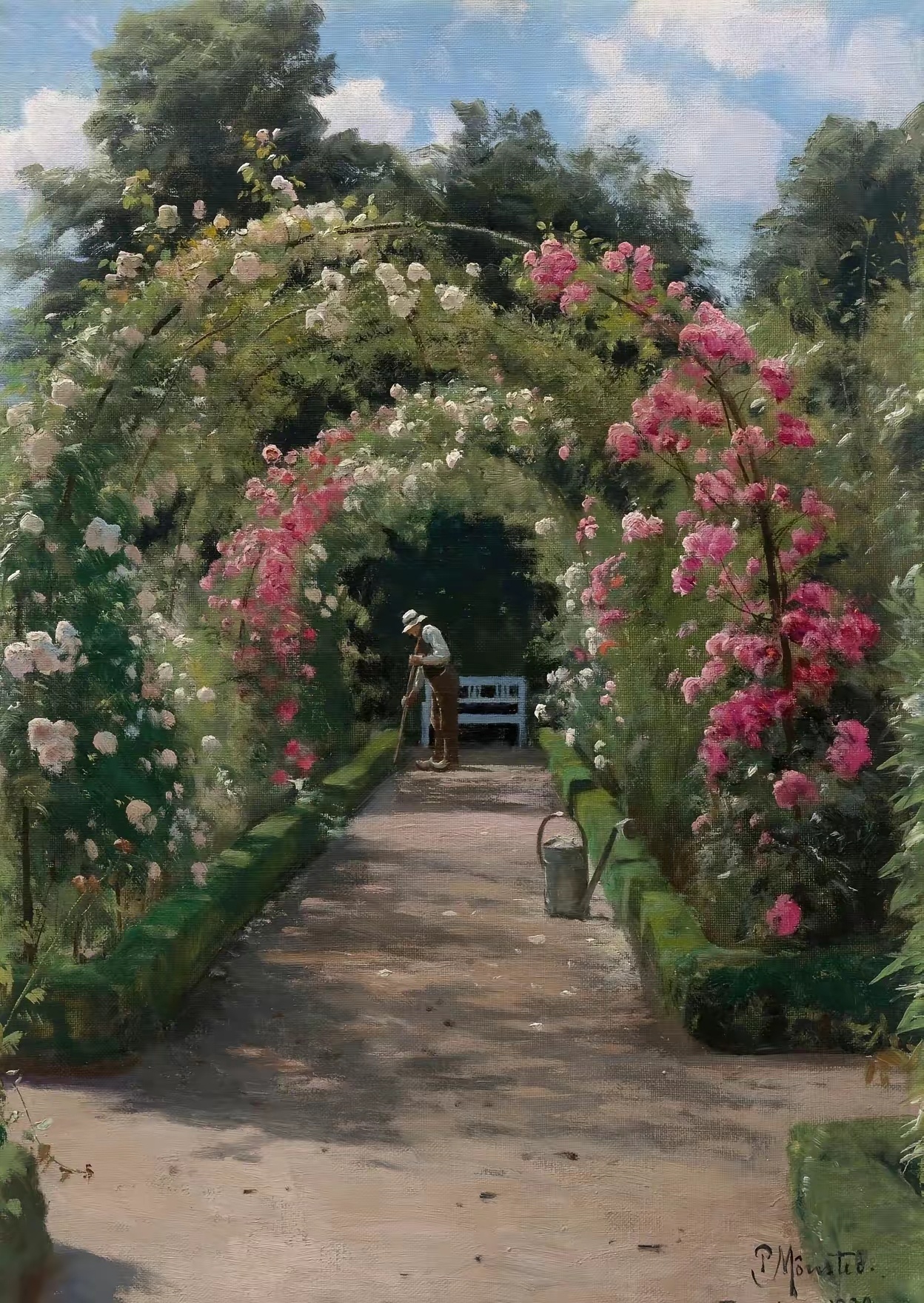 画家蒙森德Peder Mørk Mønsted绘画作品欣赏遇见艺术遇见美好绘画