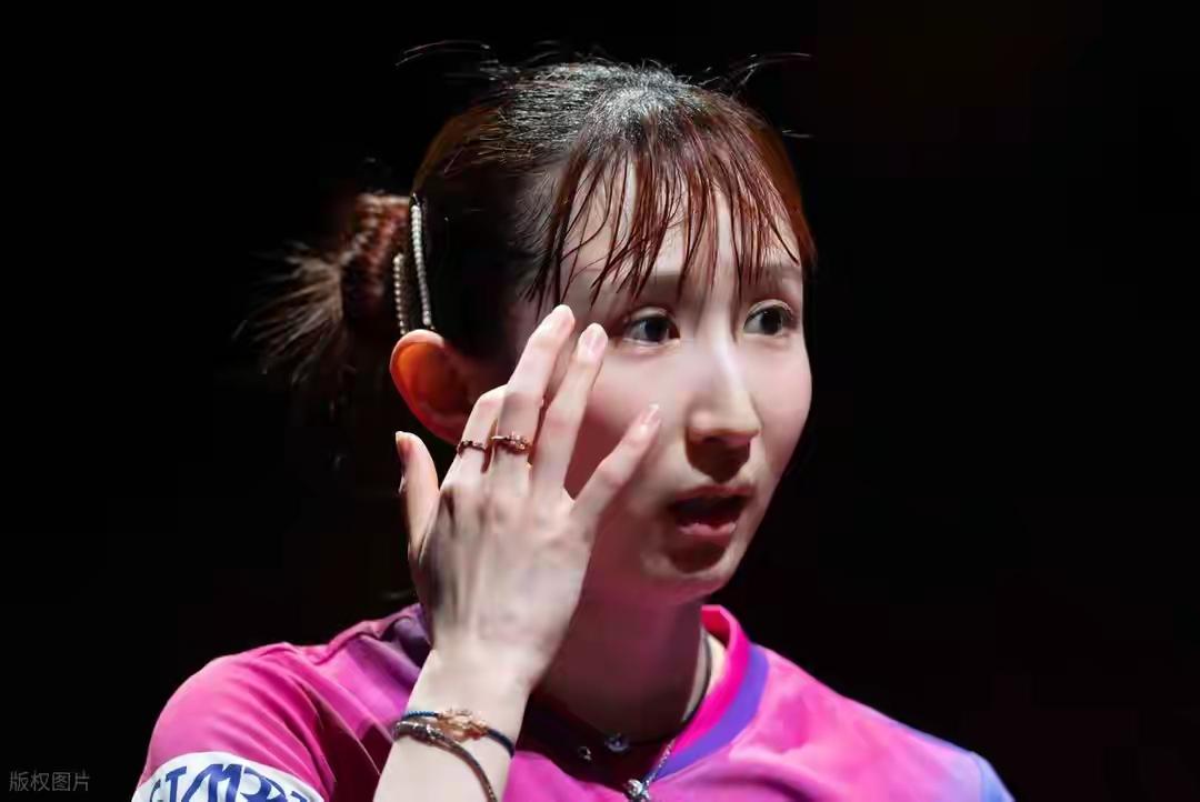 伊藤美诚:
中国队就是咱们的终结者，遇到她们全挂了
早田希娜:
本来我有机会赢王