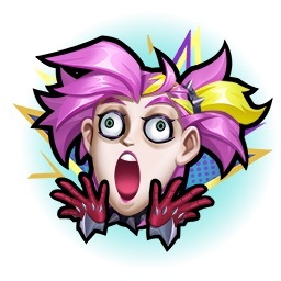 LOL手游金克丝新的表情