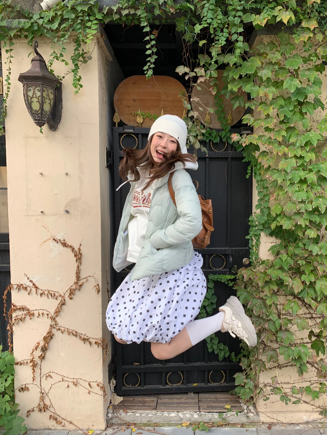 天气好就忍不住想蹦跶