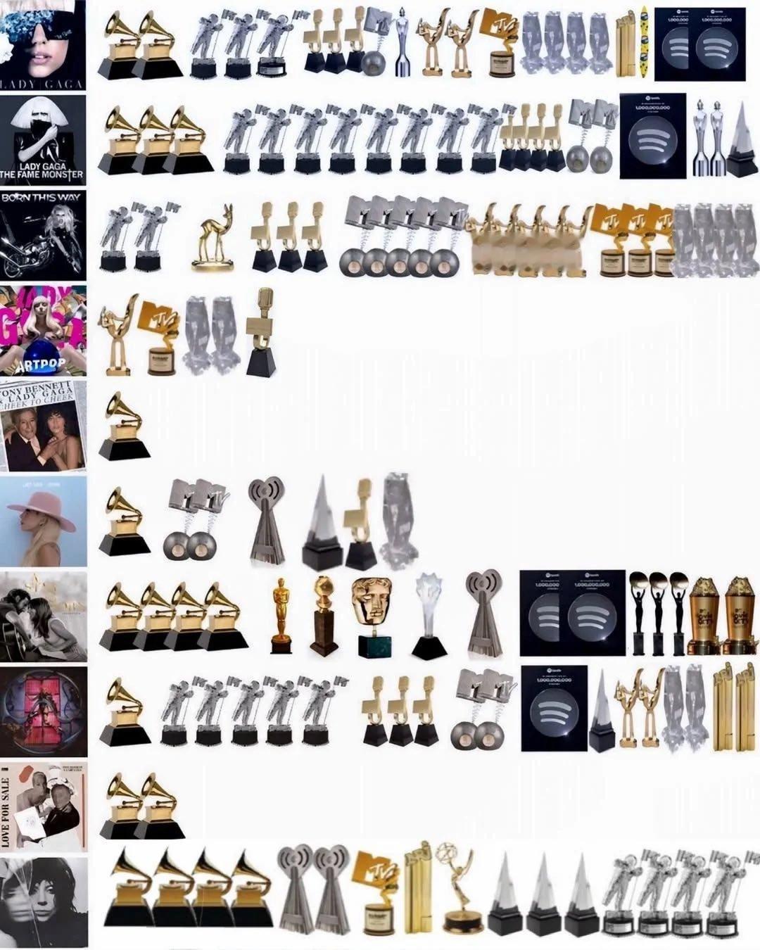 Lady Gaga 用18年的职业生涯取得的辉煌成就，我相信，这仅仅是开始