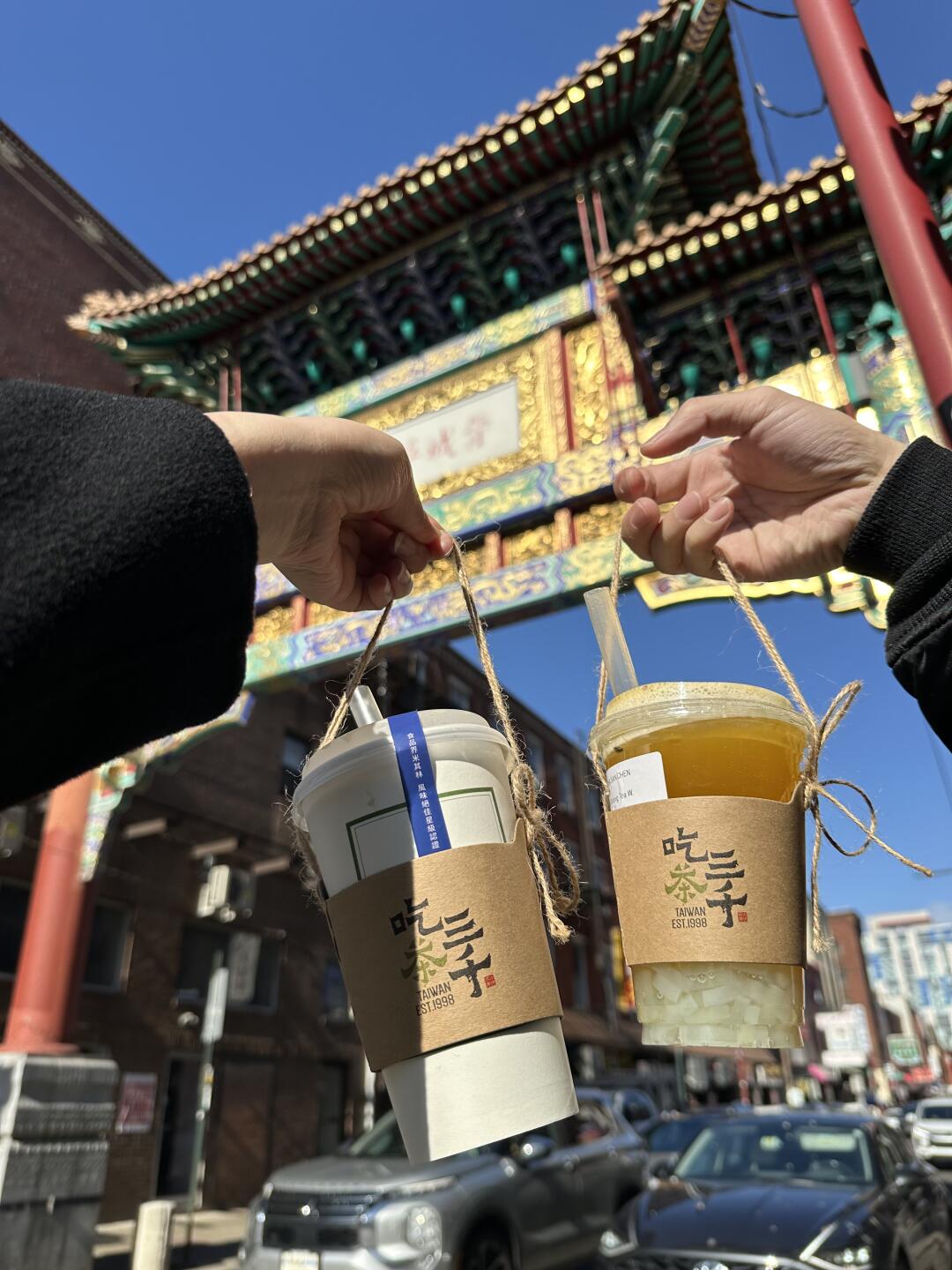 面基费城网友我会问“你最喜欢哪家奶茶？”