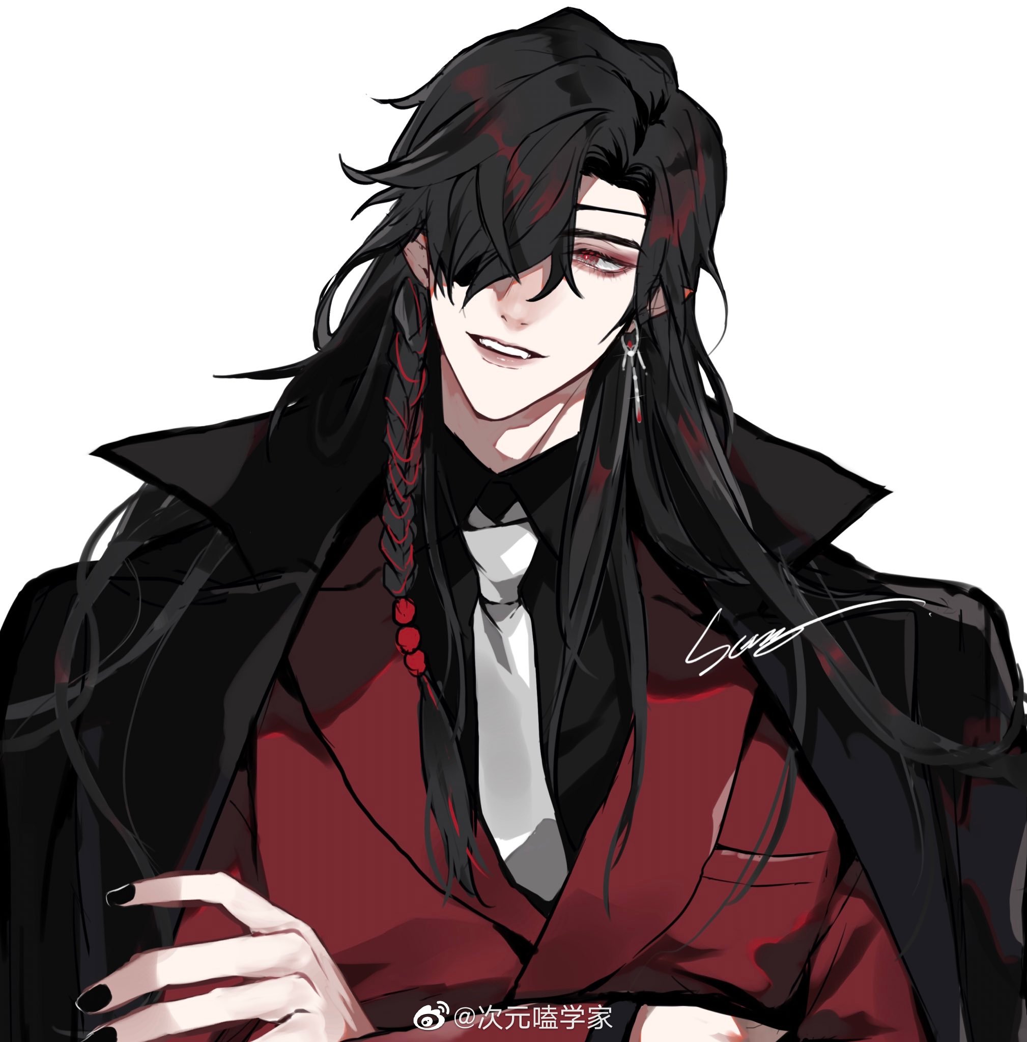天官赐福花城 怜怜的快乐！韩版西装花城好帅x：sonoyoshi_ss 
