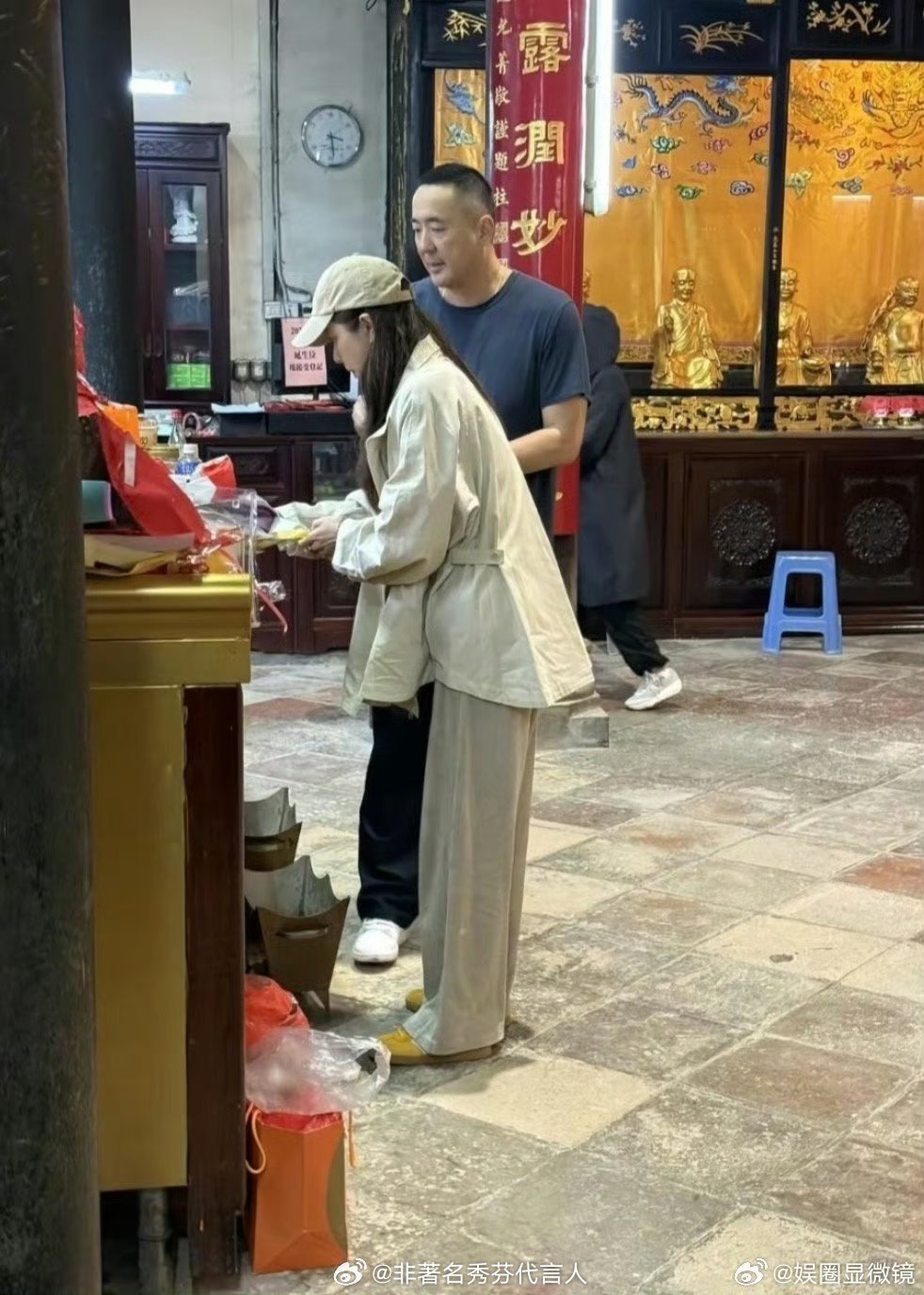 没想到中戏第一美女会找这样的男朋友看起来还是蛮可靠的你们觉得呢曾黎男友