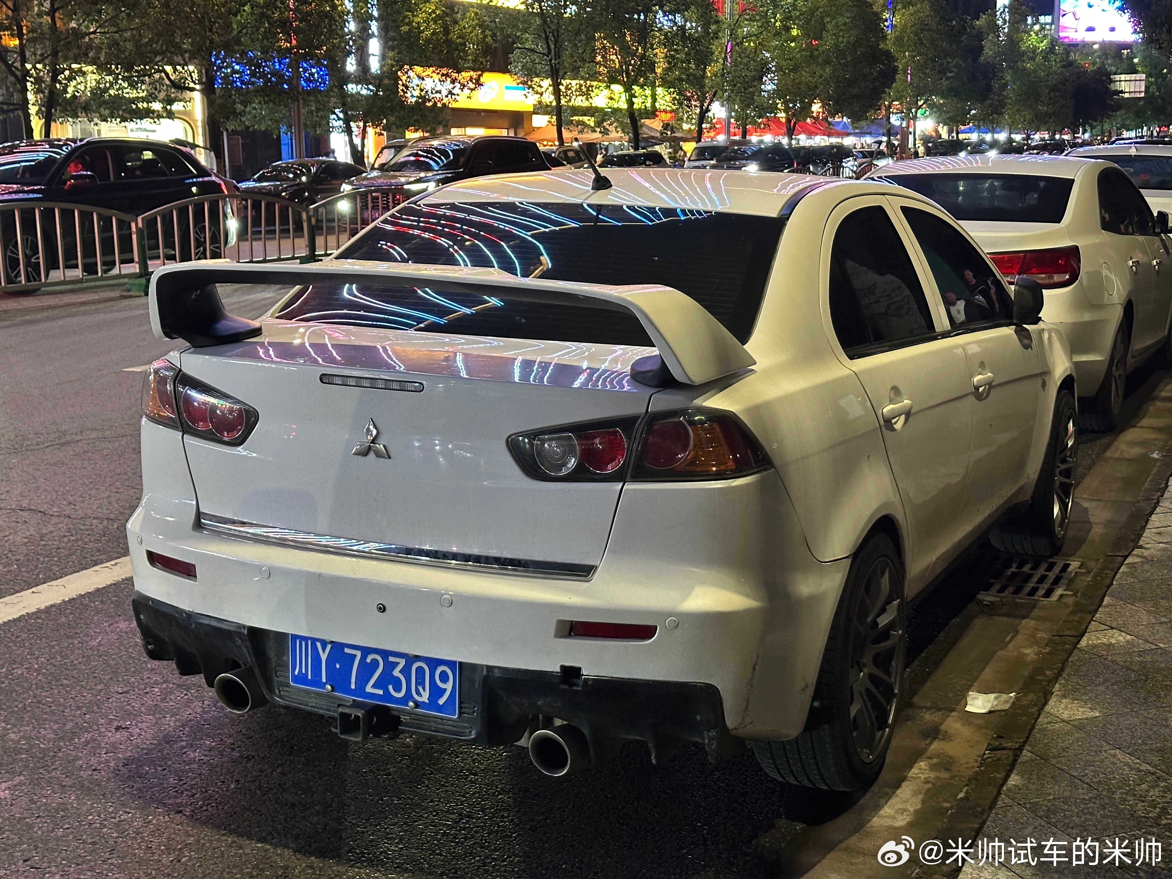 知道如何一眼快速辨别真假EVO吗？[yeah]三菱evo米帅试车 ​​​