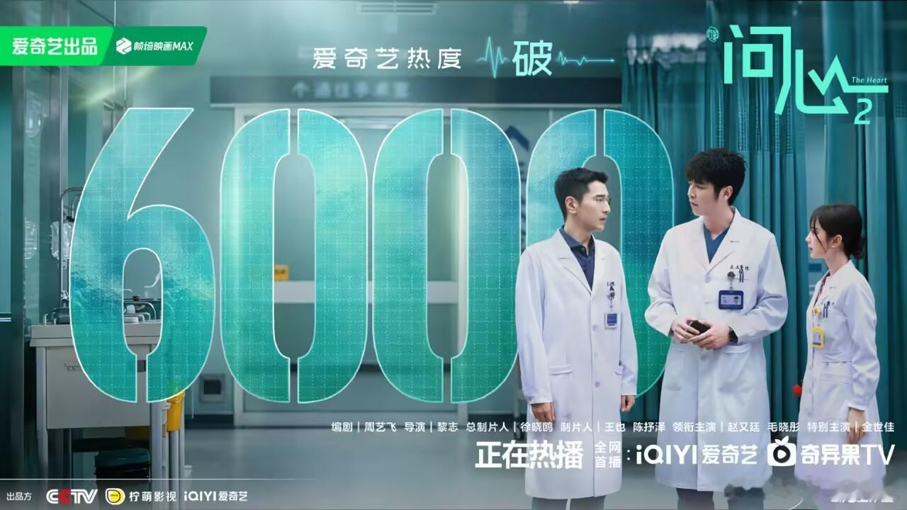 问心2爱奇艺热度值破6000问心2值得