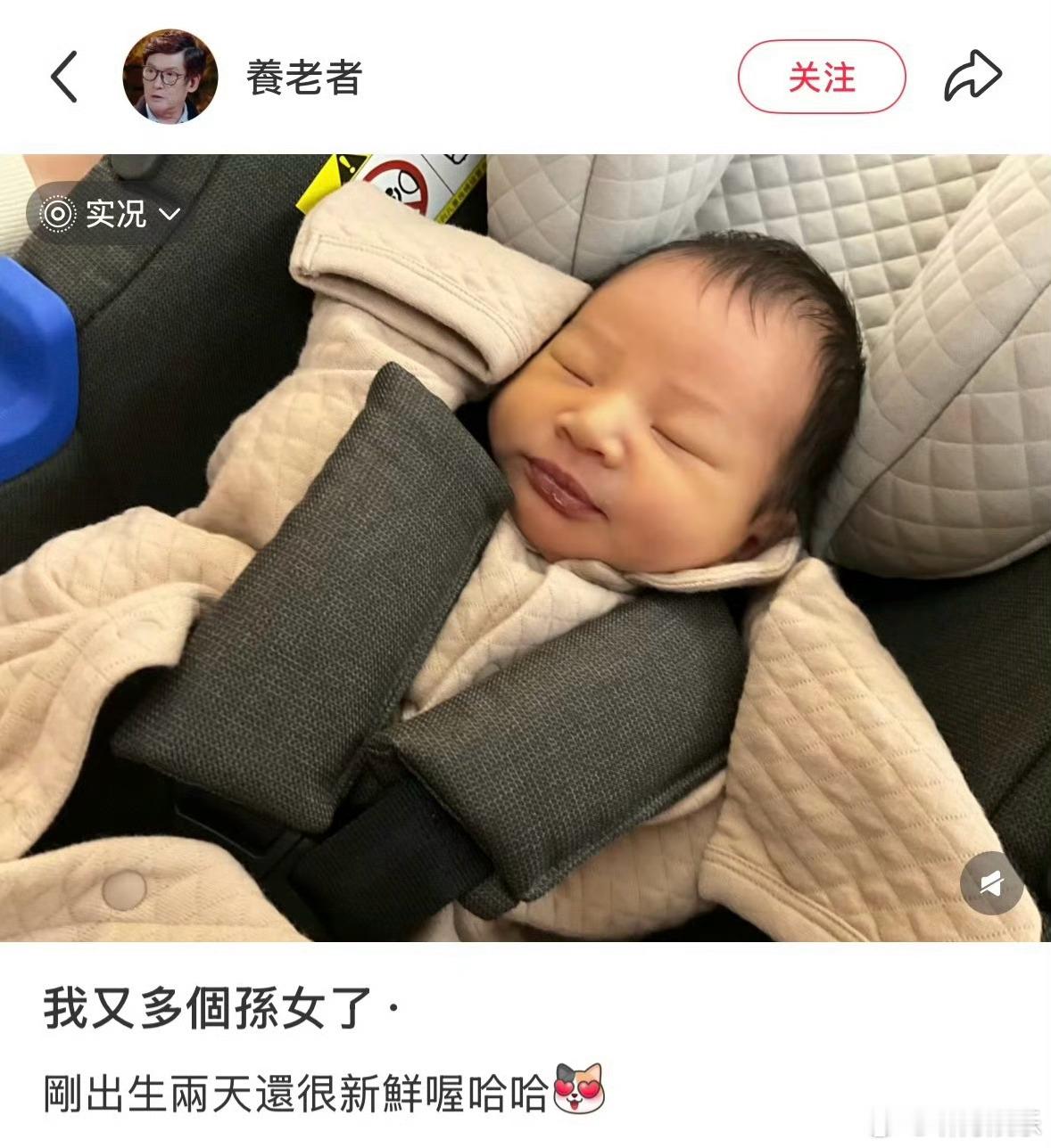 郭碧婷爸爸有7个孙子孙女了哈哈哈哈哈哈这样过年过节有好多孩子陪着，好热闹的大家庭