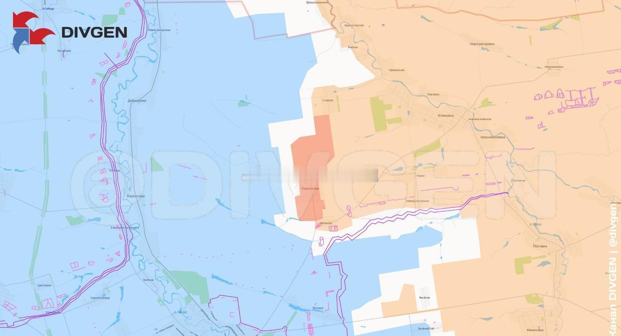 🚩 俄第5集团军第127师第114摩步团控制扎波罗热地区的拉夫诺波利耶。

欢