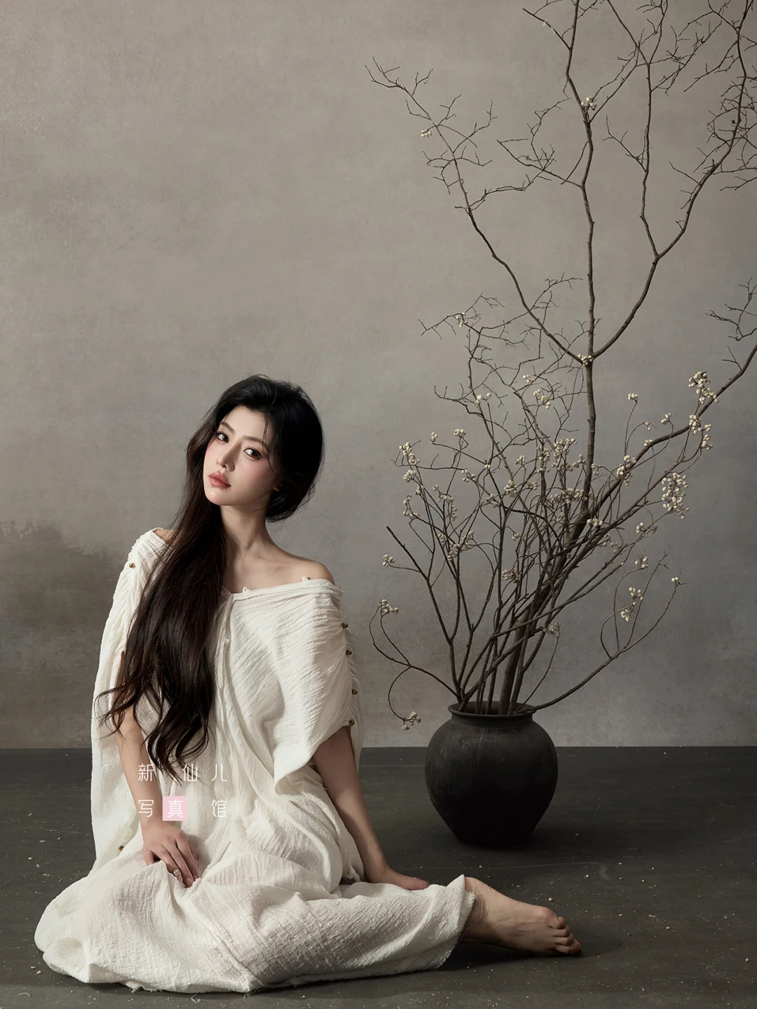 清冷感新中式写真✨最美禅意风！