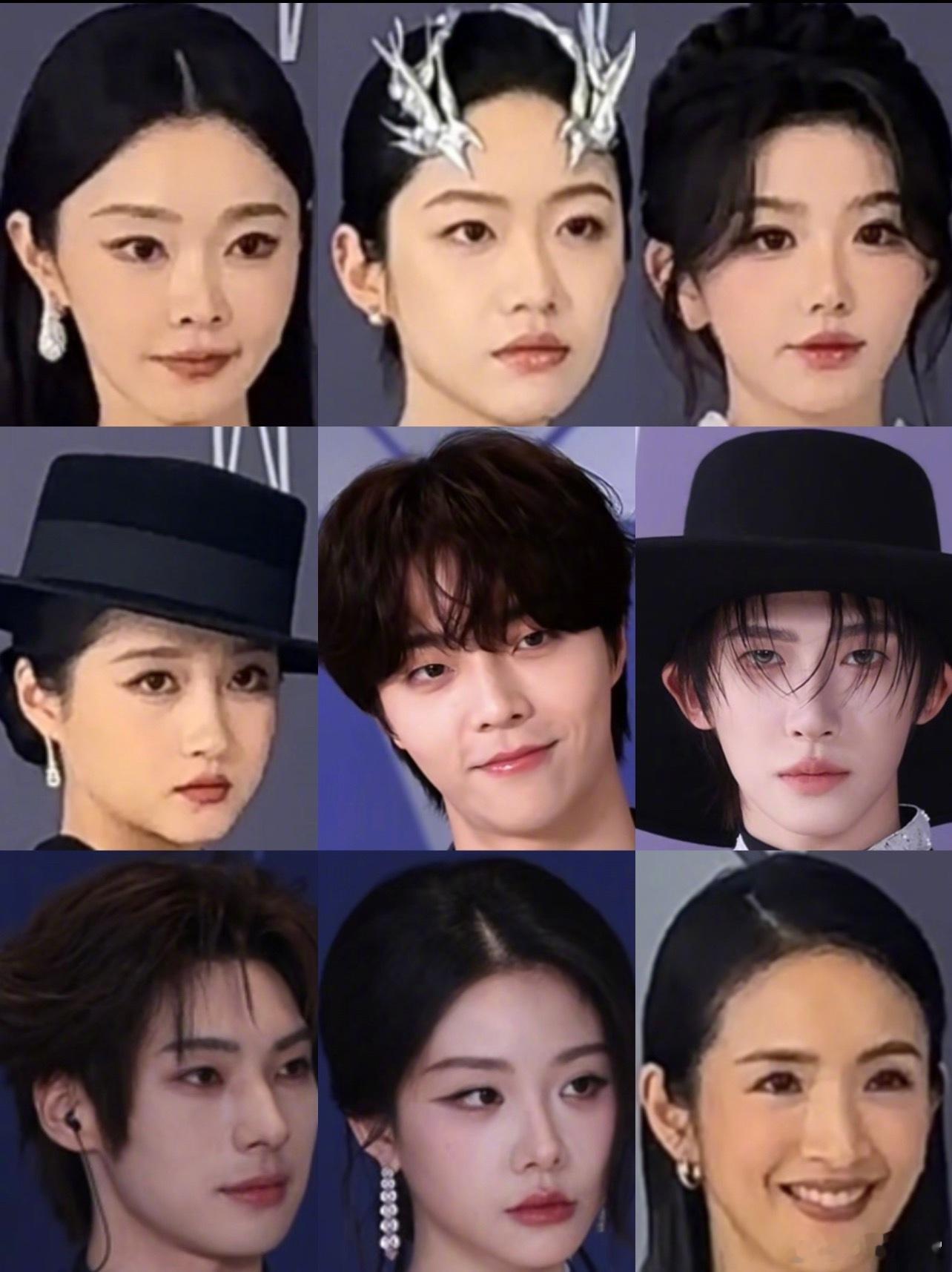 时尚之夜怼脸生图宋轶、向涵之、孔雪儿、关晓彤、陈立农、刘宇、颜安、喻言、林依晨时