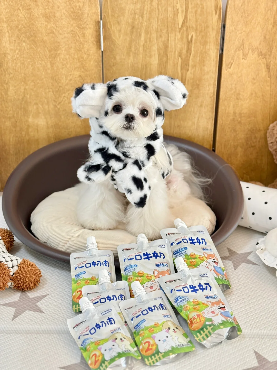 这个月的一口奶是小狗我自己赚钱买的