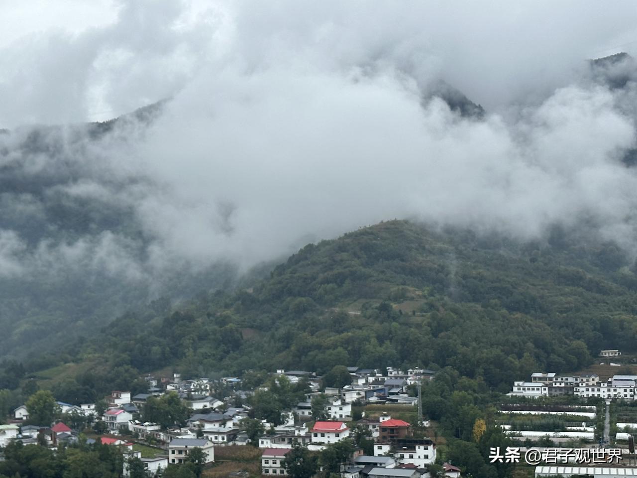 在雨中、在山中、在雾中