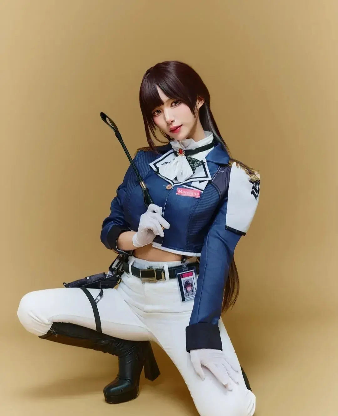 胜利女神nikke 极品身材 cosplay 这谁能顶得住啊 cos正片