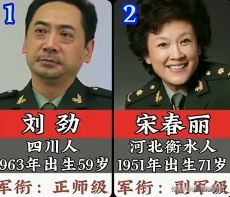 在文艺军营里，有十位拥有高军衔的知名明星，个个德艺双馨。这十人里足足六位是师级待