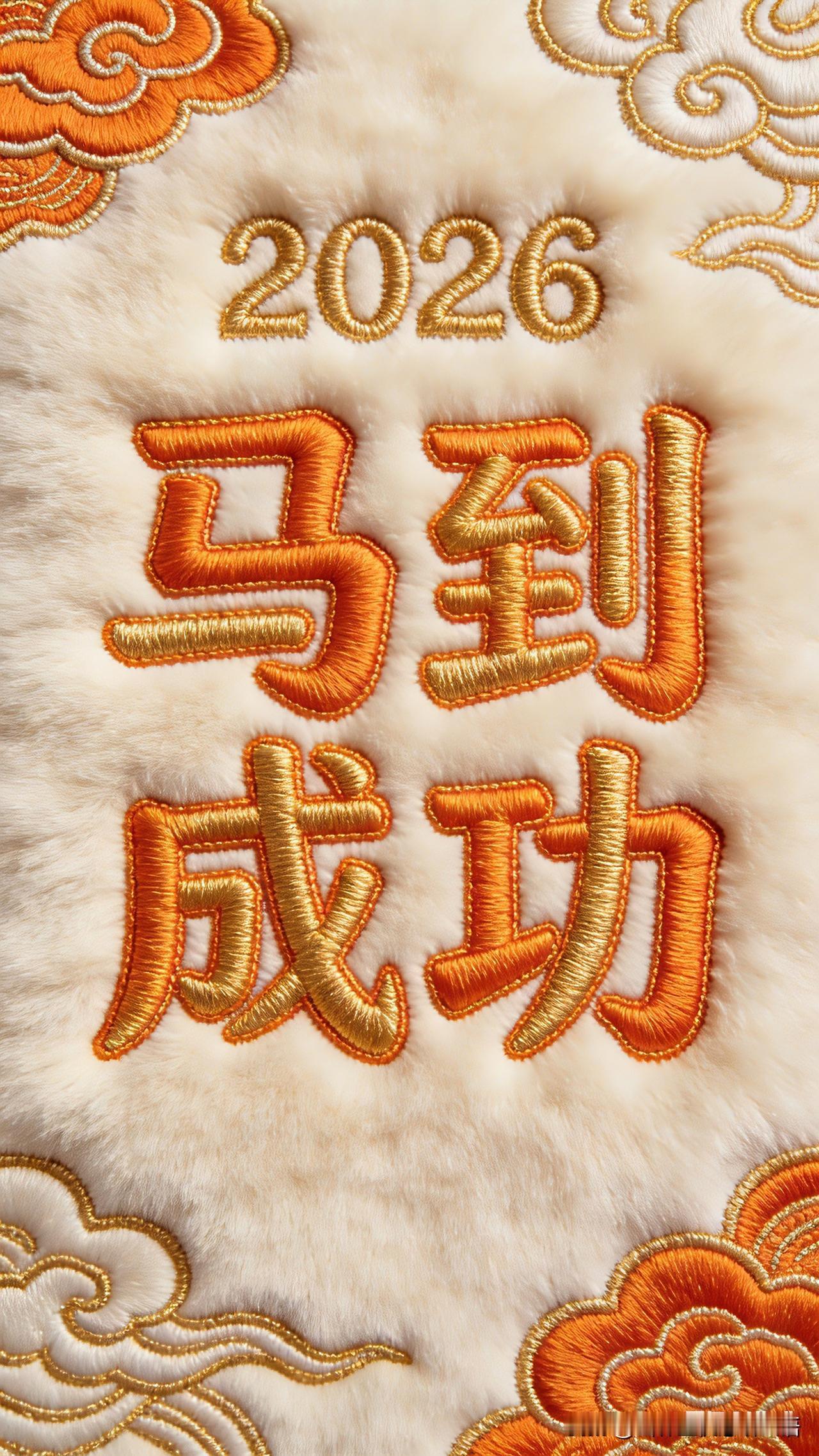 2026年，马到成功。迈入2026年