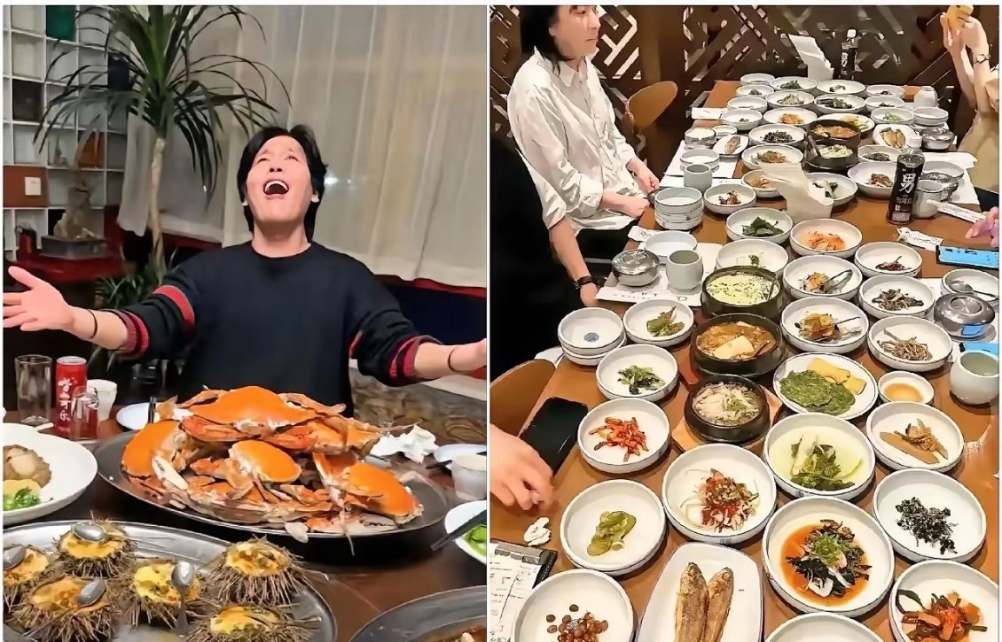 自从中国对韩国免签以来，韩国人的生活水平直线上升！终于不用再天天吃韩国国宴了。直