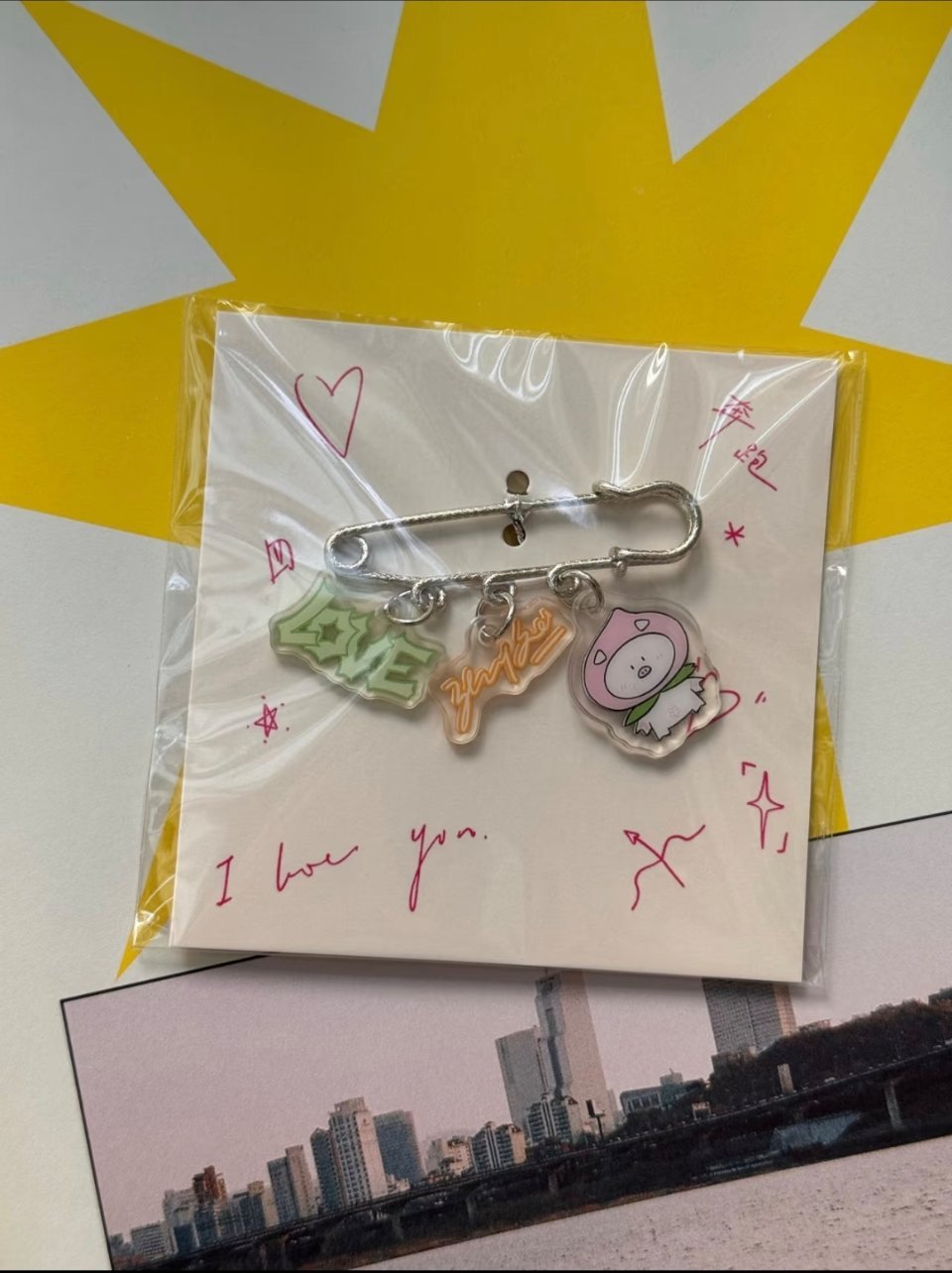 桃子猪挂件喜欢喜欢 