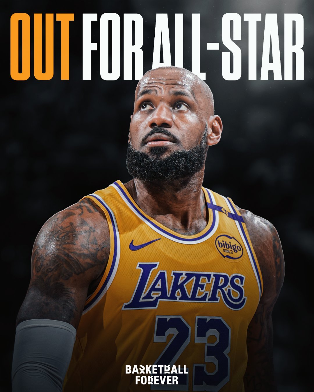 詹姆斯退出全明星  2025NBA全明星 詹姆斯因为脚踝疼痛不能参加全明星比赛 