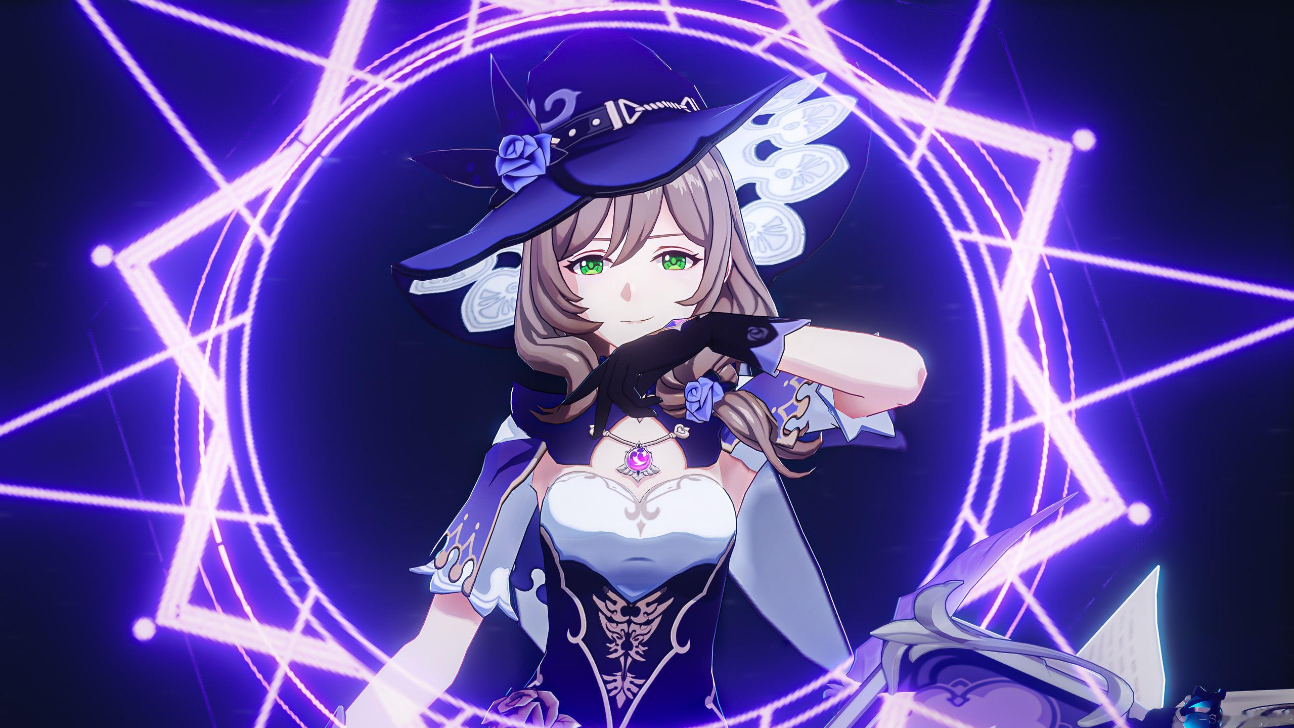 #原神[超话]##原神4.7版本二创##原神4.7版本# 蔷薇魔女丽莎生日快乐！