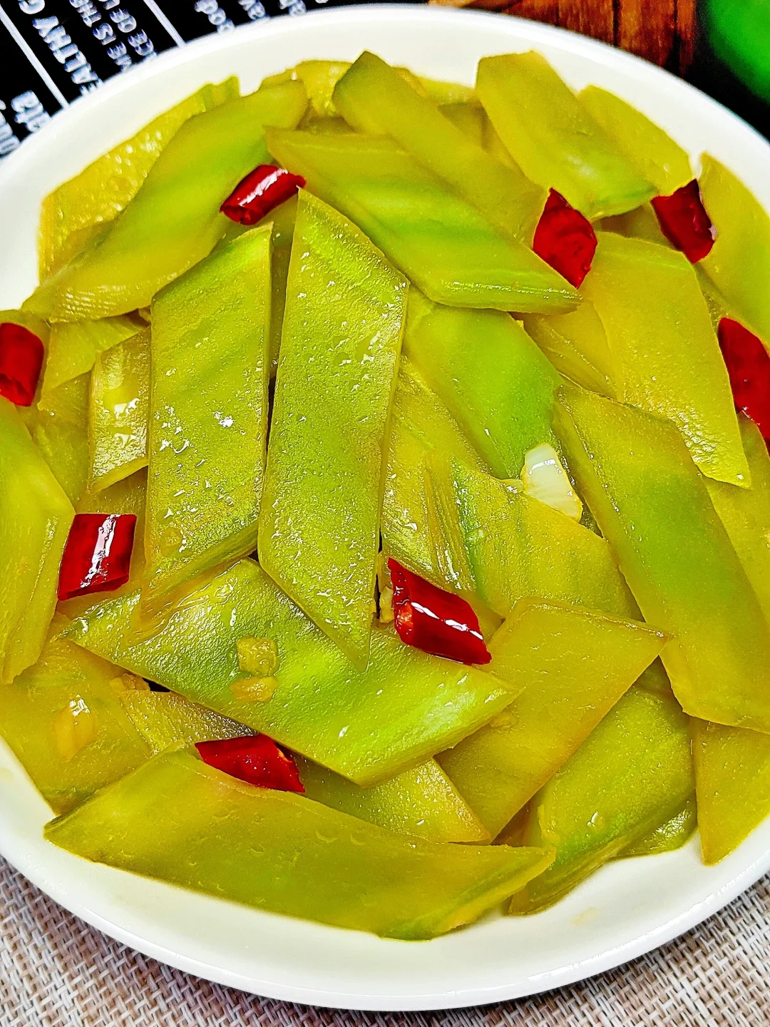 家常素炒莴笋片，简单美味巨下饭‼️