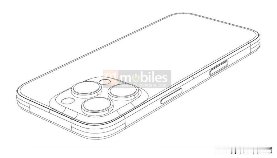 iPhone 16 Pro又有新的设计图，和之前曝光的iPhone 16标准版竖