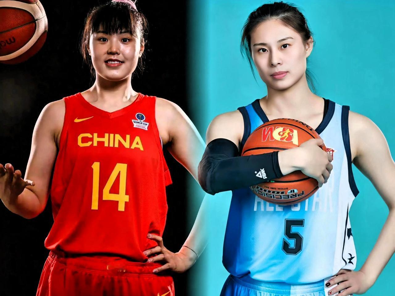 王思雨和李月汝谁是中国女篮最靓的一个？
很多人都认为王思雨比李月汝漂亮，其实单比