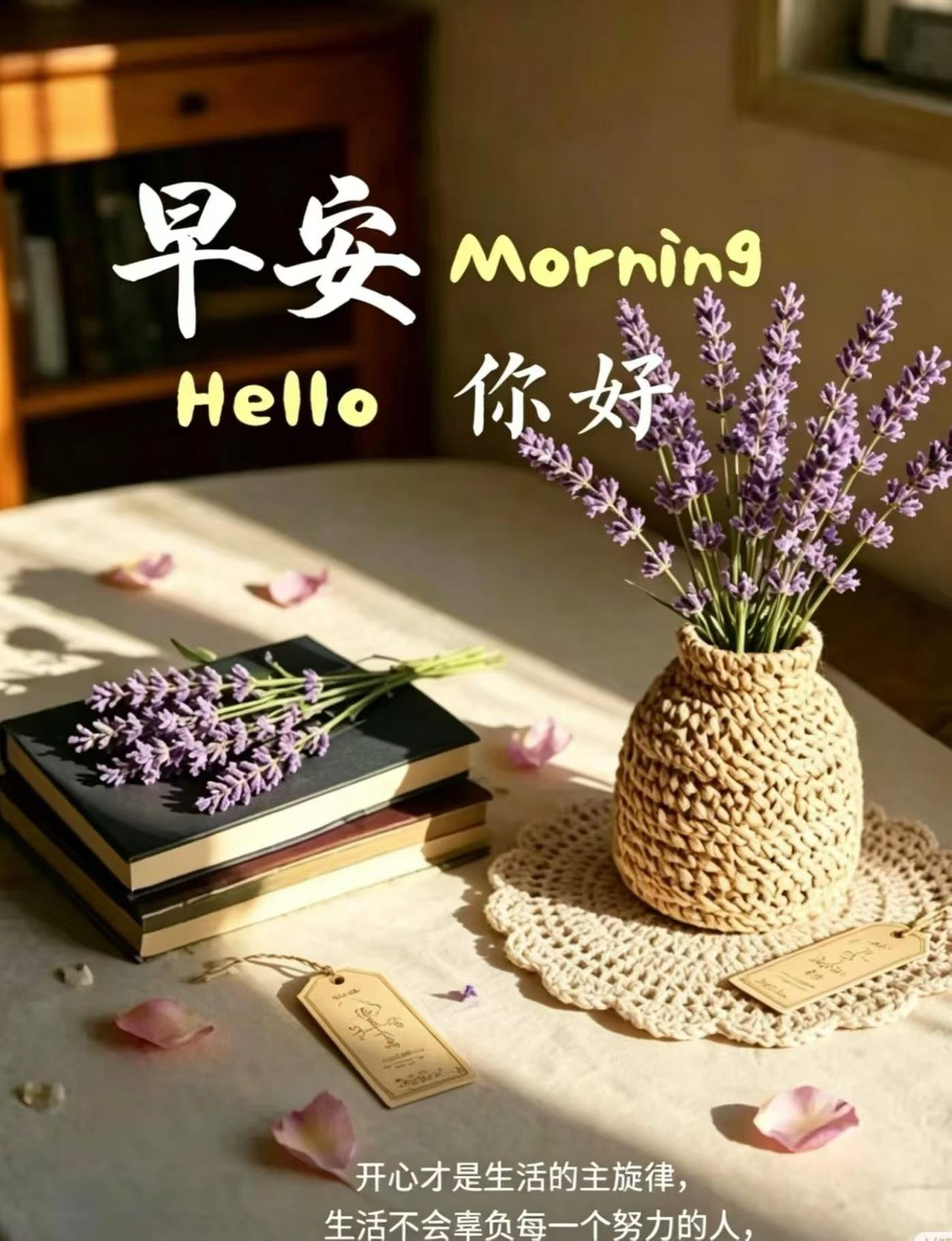 生活无需复杂，简单就好；

人生无需繁华，开心就好；

心灵的愉悦，来自精神的富