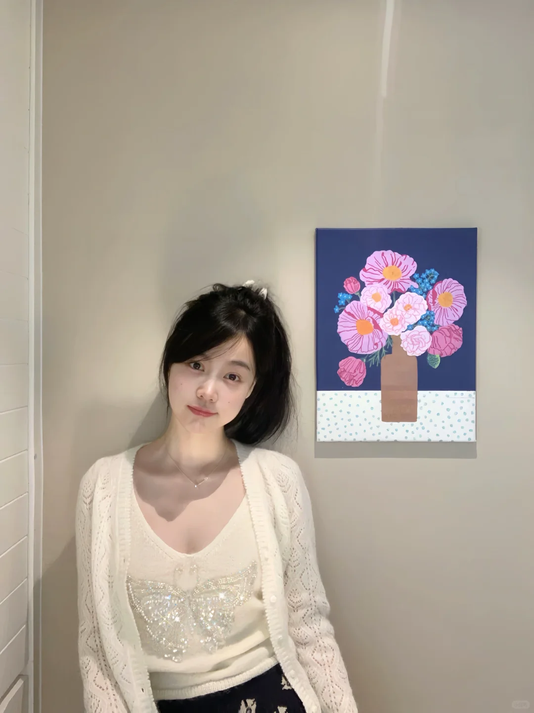 丙烯画•花蝴蝶