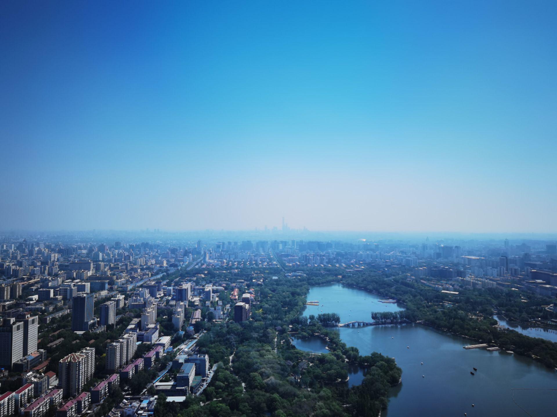 俯瞰北京城