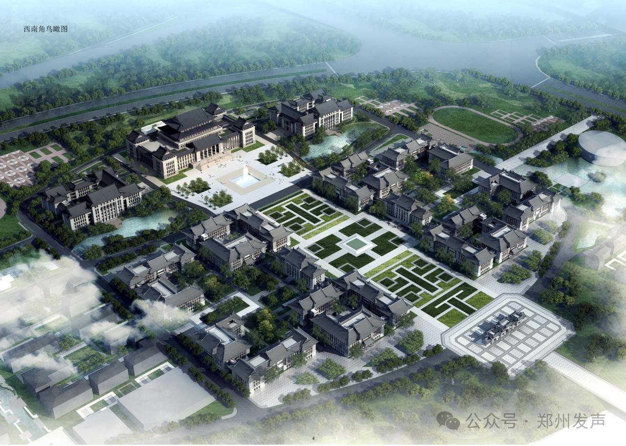 河南大学龙子湖校区承明伦之灵，具古典之风，二期项目要加快推进了
河南大学是首批“