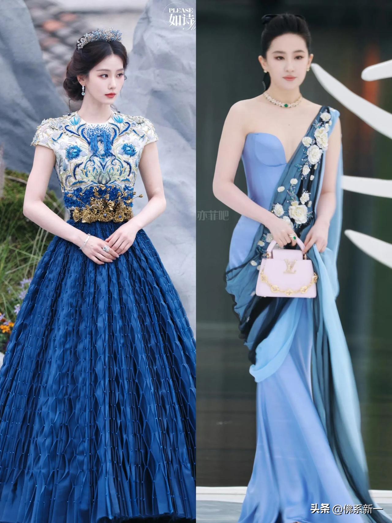 都说85花中刘诗诗长得像刘亦菲
今日一看也不像啊，两个人同作为REDGALA的“