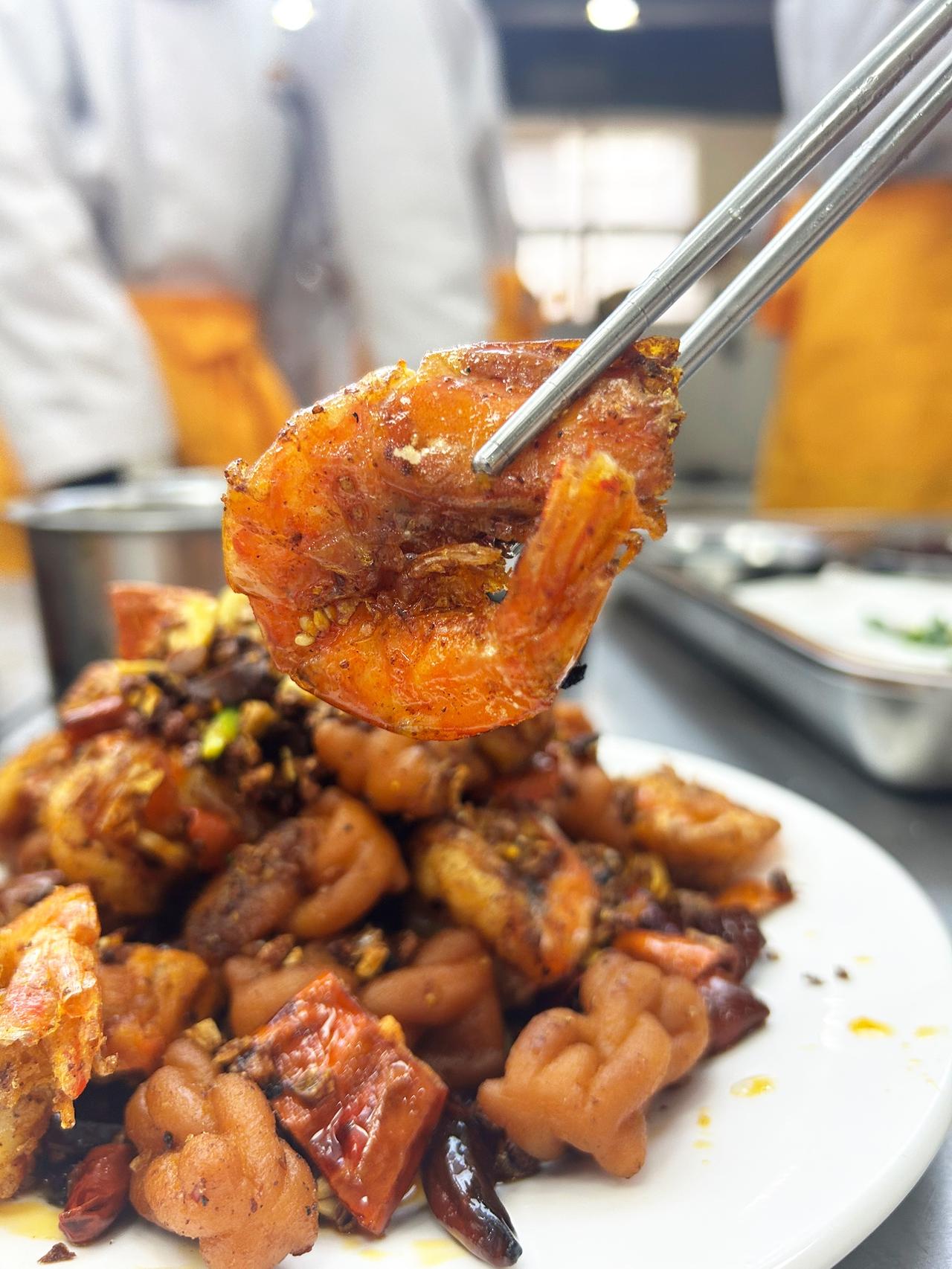 香烤大虾，美味诱惑，快来尝鲜！🍤🔥烤酥虾