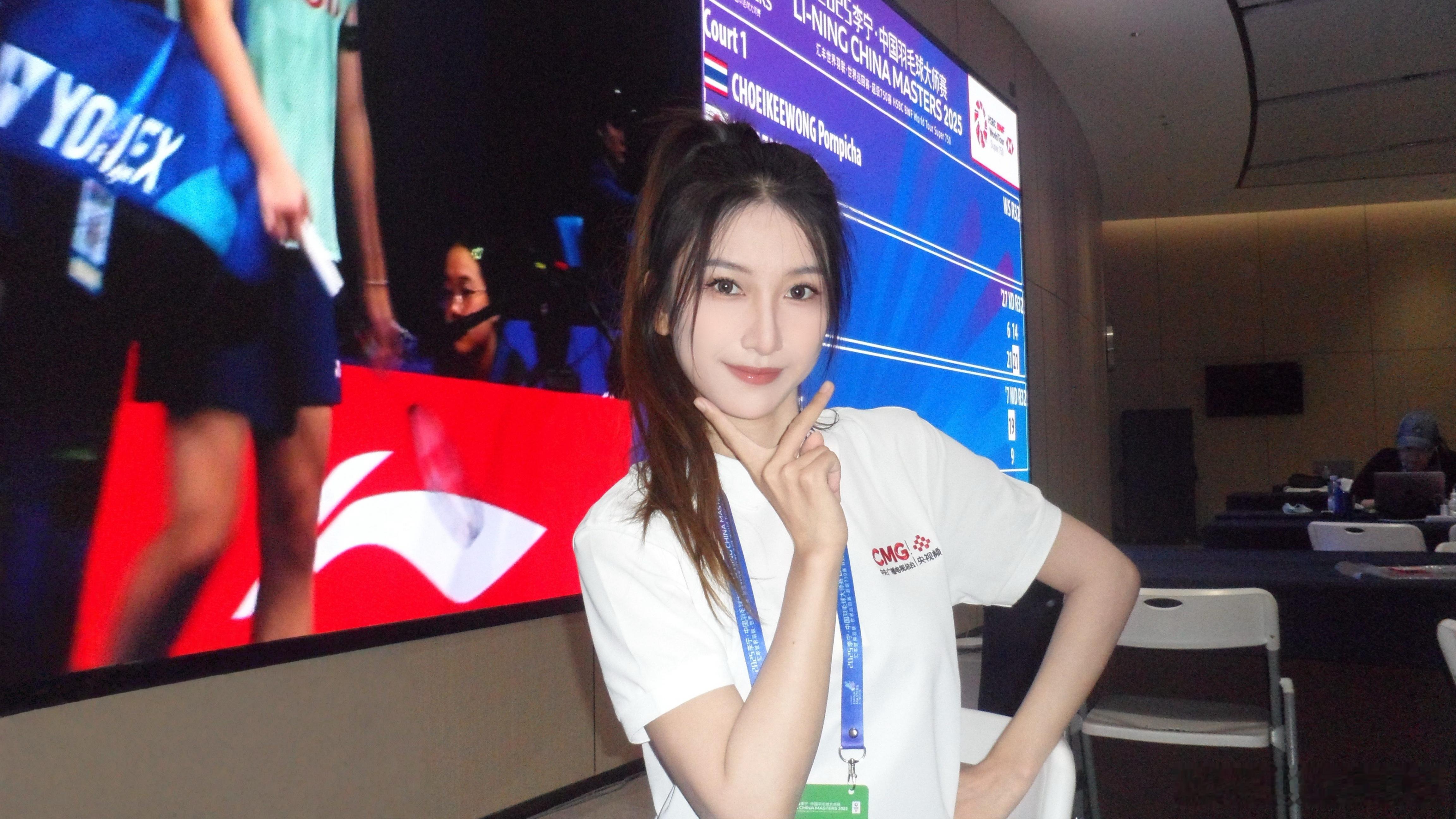 成为记者的第一步！羽毛球体育赛事2025年中国羽毛球大师赛  ​​​