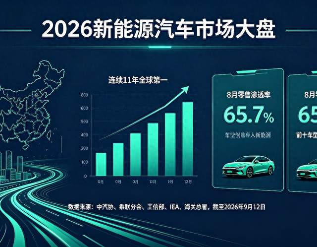 2026年新能源汽车行业大变局！彻底进入质变决赛圈