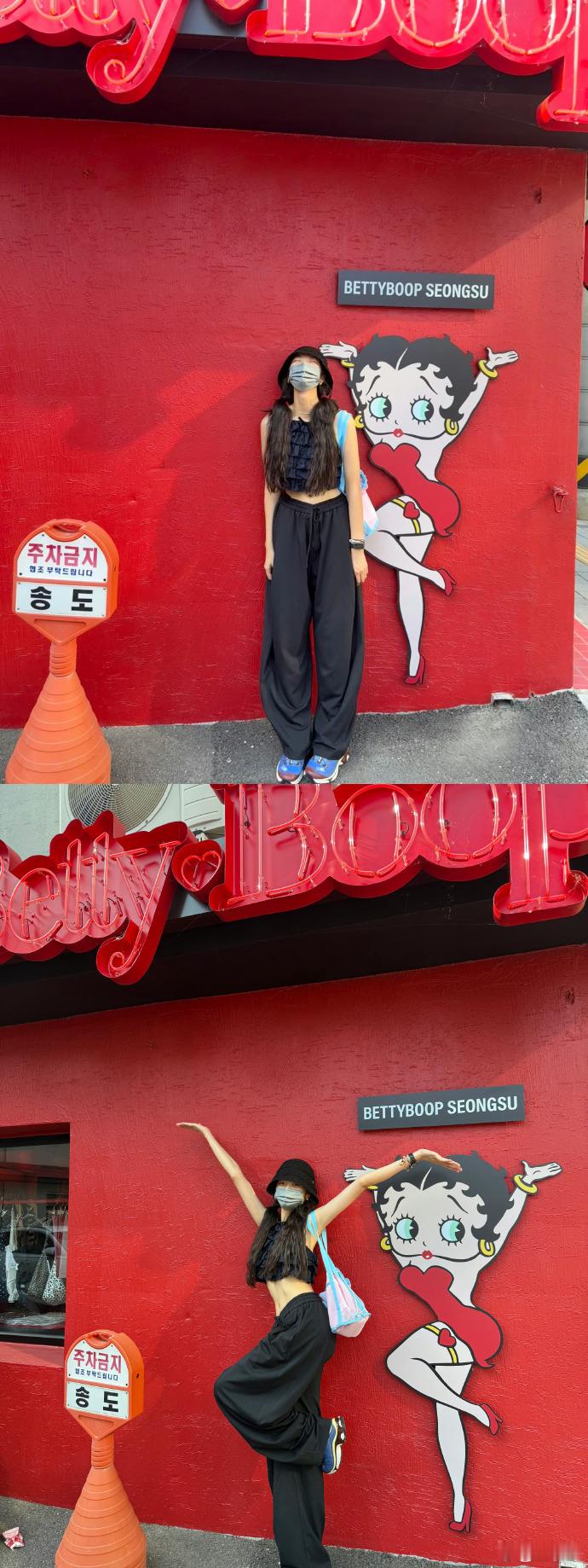 来看娱乐孙千韩剧女主即视感 被孙千韩国随拍美晕，短发自带韩味滤镜，韩剧女主照进现