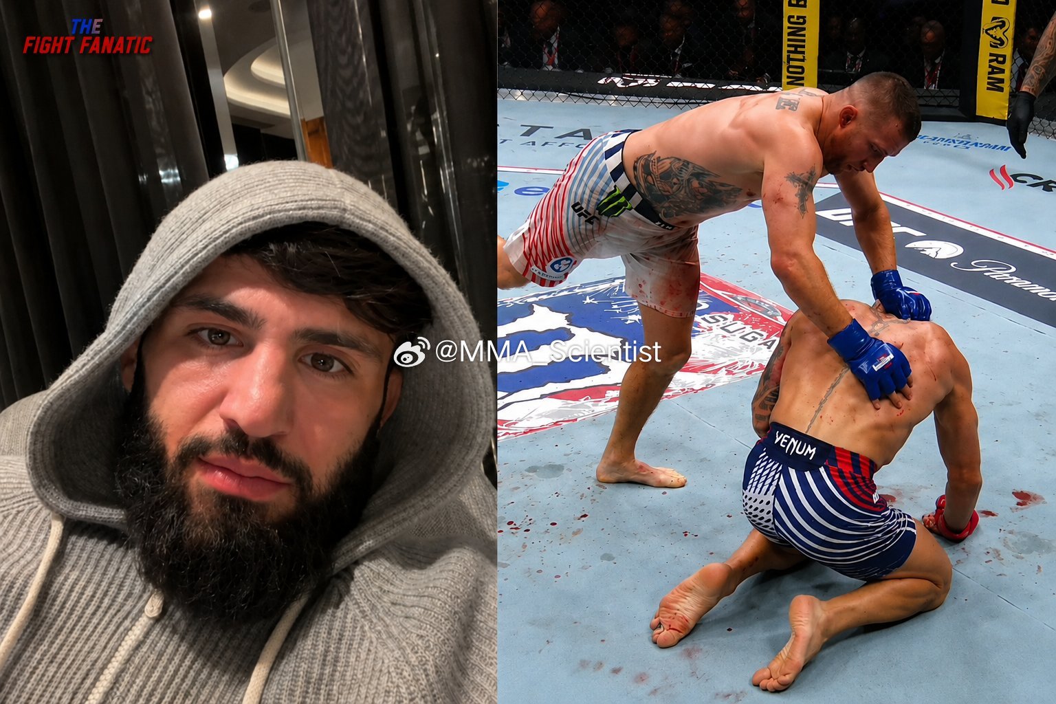 阿里尔·赫尔瓦尼(Ariel Helwani)：你觉得如果伊利亚和马哈切夫在UF