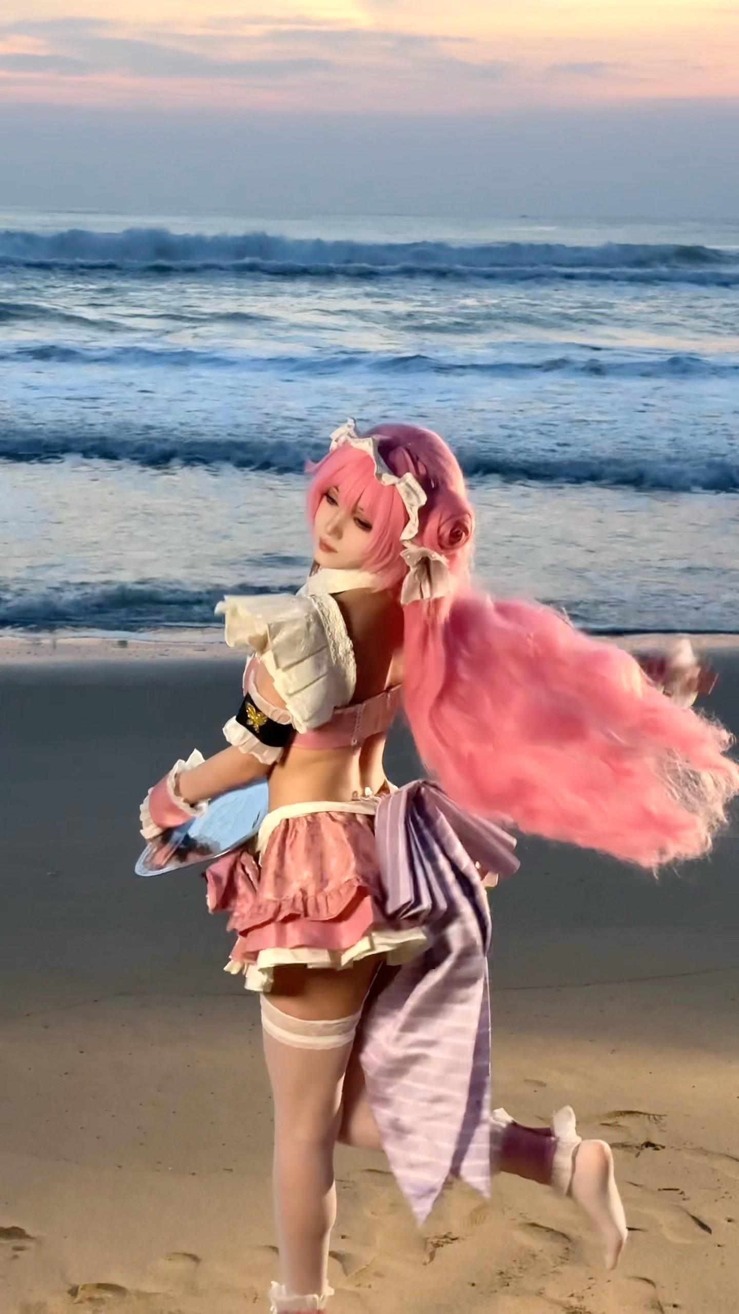 带着doro 看日出啦！