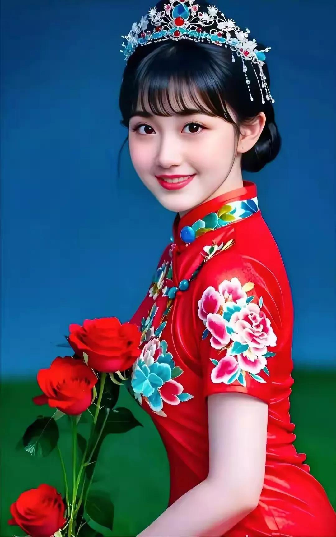 我们中华民族女性的美，才是真正的美。