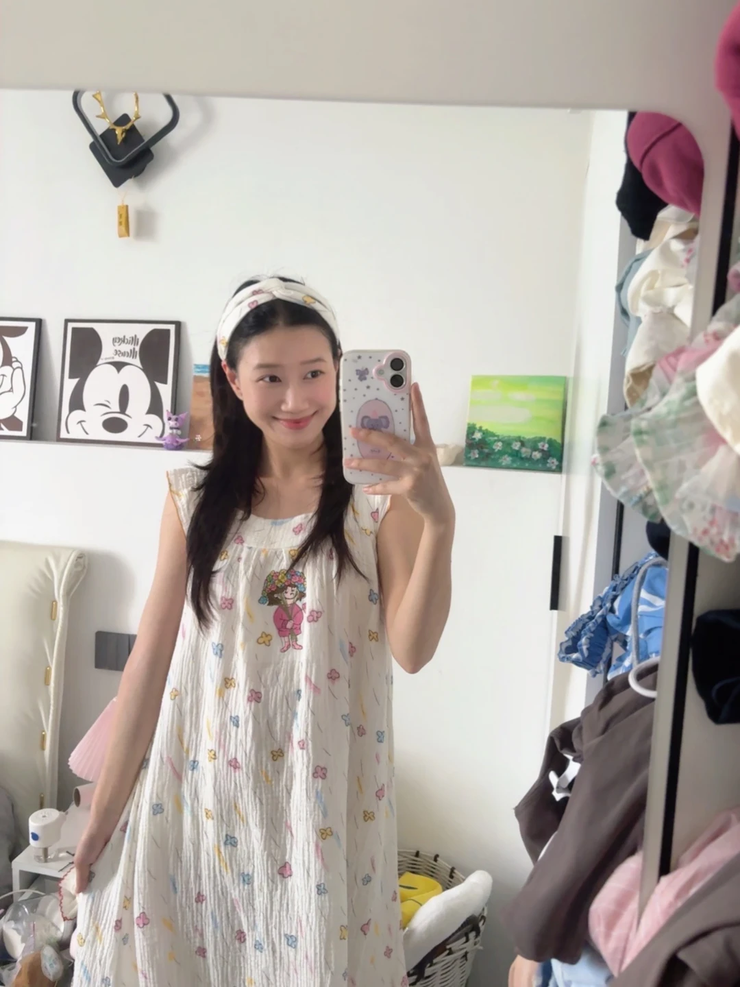 闺蜜们超可爱的睡衣