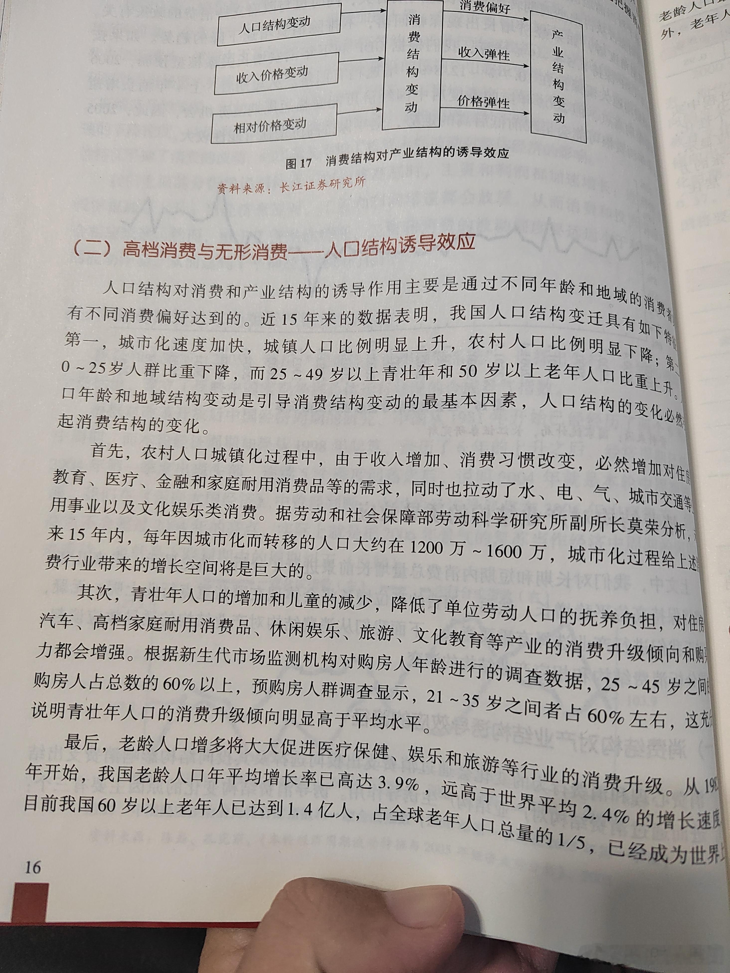 消费和人口结构关系太密切了。这不，我就想到了咱的 A 股。这不说咱是“金融消费者