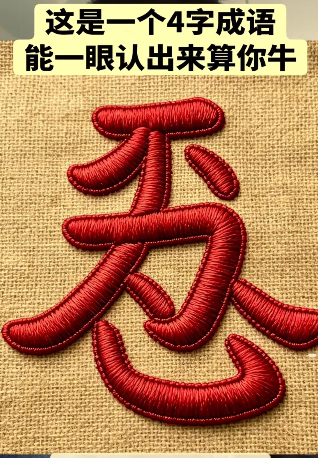 真是见到了，这针线活......哪学的？
