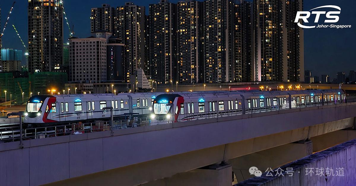 铁路头条【马新跨海轻轨，顺利完成多列车上线达速试运行，稳步推进按期开通】4月24
