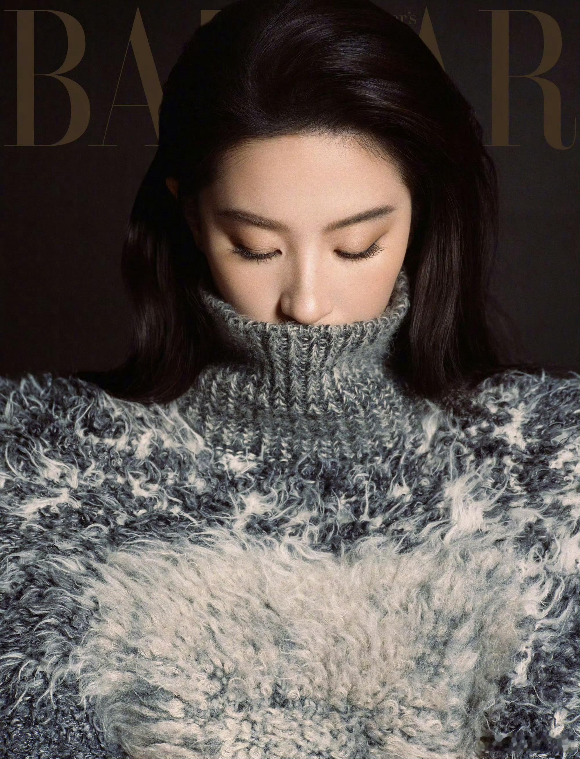 刘亦菲时尚芭莎金九封面预告来了！拍的真的很好，女王级别的了～ 