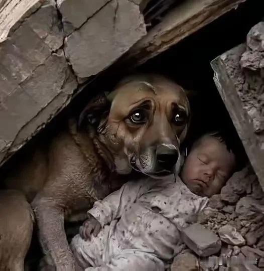 委内瑞拉地震中忠犬舍身救人的真实事迹，对比现实中虐狗、毒狗、吃狗的残忍行为，抒发
