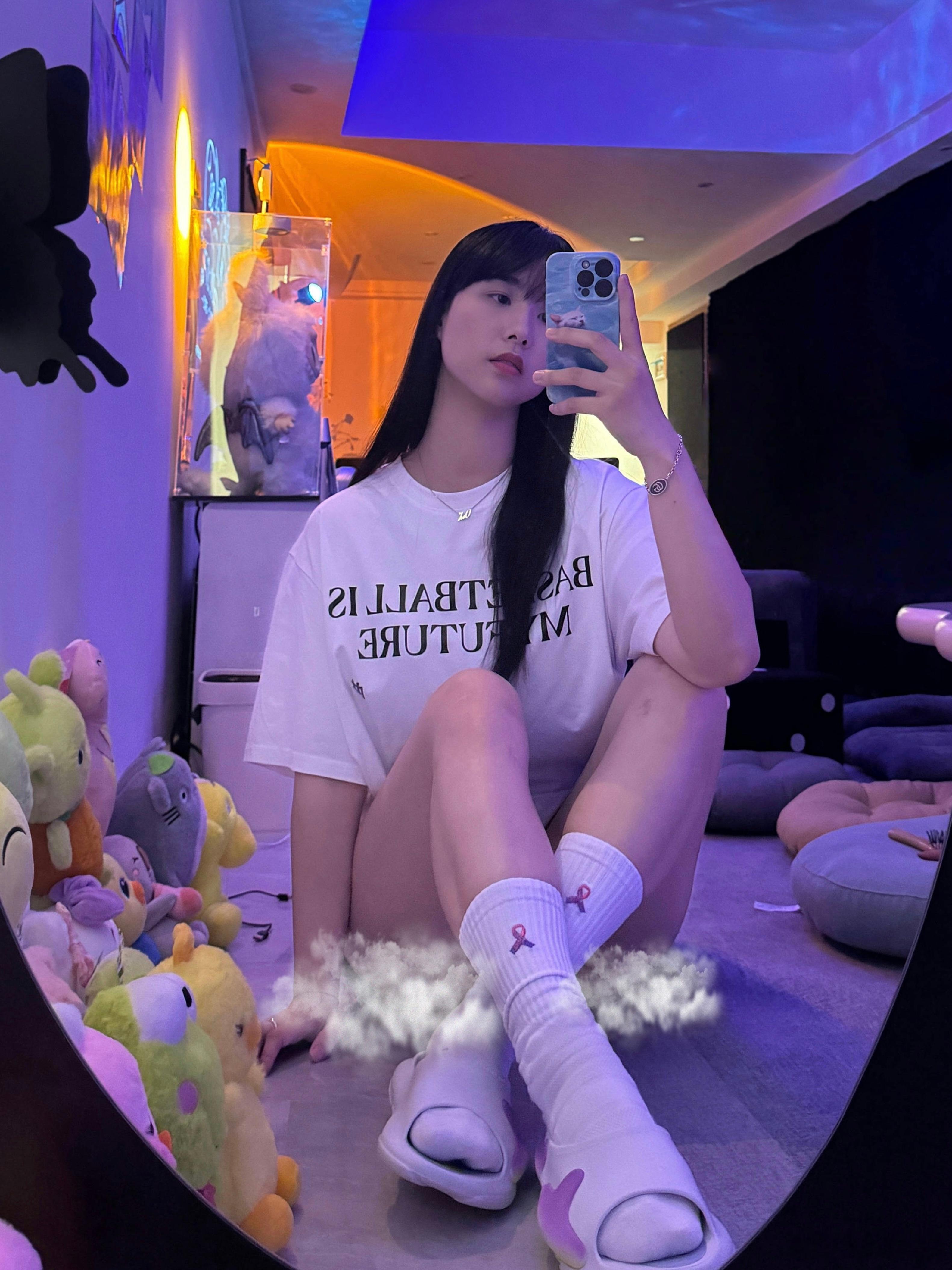 Selfie time🤳蛇来运转篮不住 ​​​