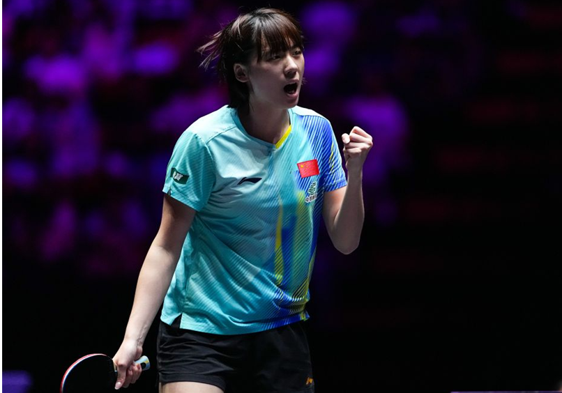 陈熠3-0横扫张本美和，夺得乒乓球亚锦赛女单冠军